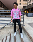 Pink Lost Hearts Jersey