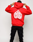 Legendary Curve Logo Hoodie (Red/White)