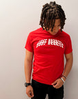 Legendary Curve Logo Tee (Red/White)
