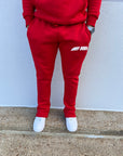 Lost Hearts Flair Pants (Red/White)