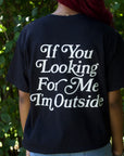 Classic Black Script Tee