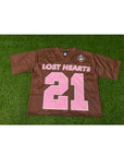 Lost Hearts Jersey Brown/Pink