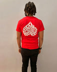 Legendary Curve Logo Tee (Red/White)