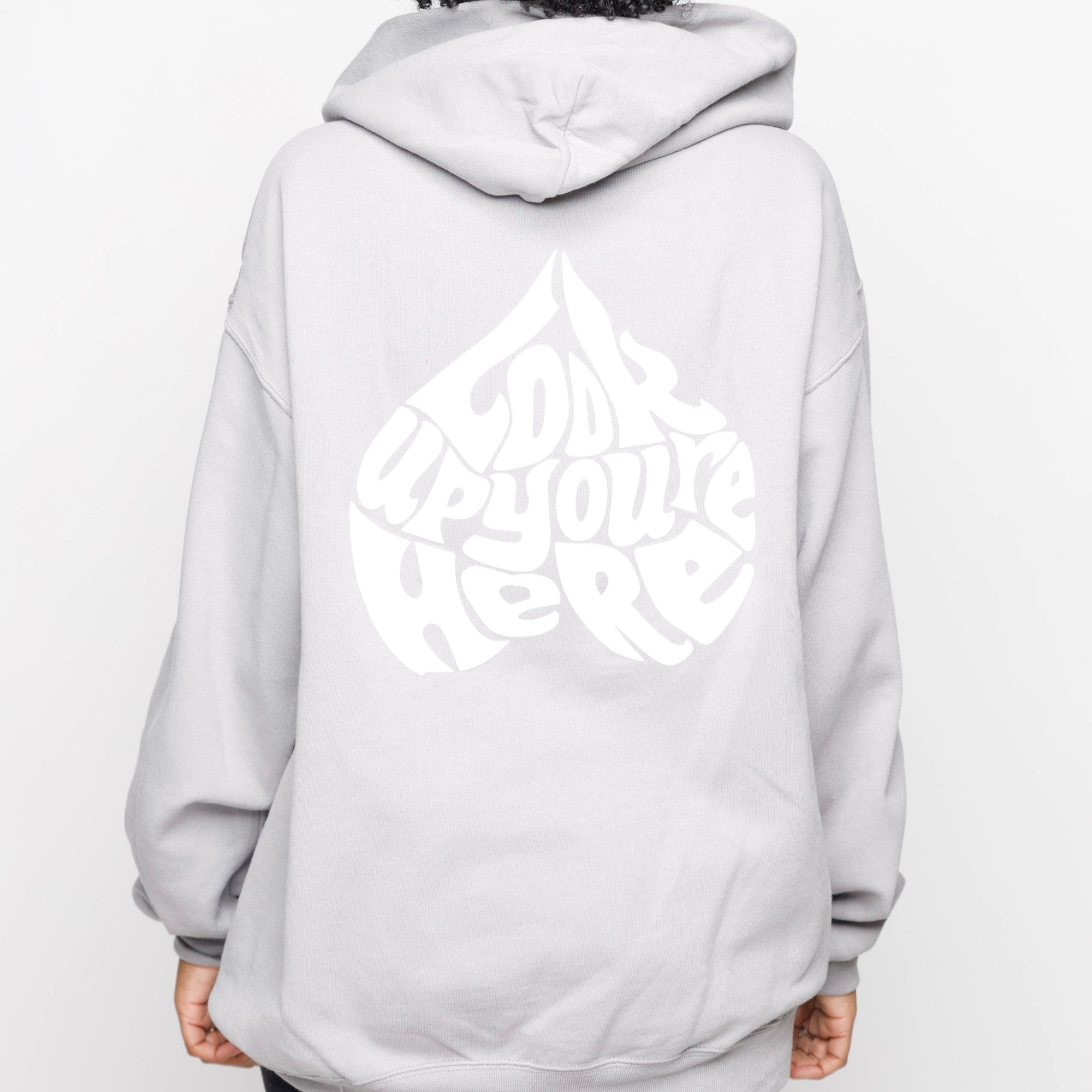 Legendary Curve Logo Hoodie (Rock/White)