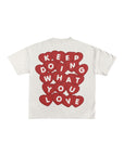 Love Tee (White/Red)