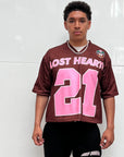 Lost Hearts Jersey Brown/Pink