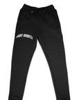 Lost Heart Curve Logo Sweatpants Black/White